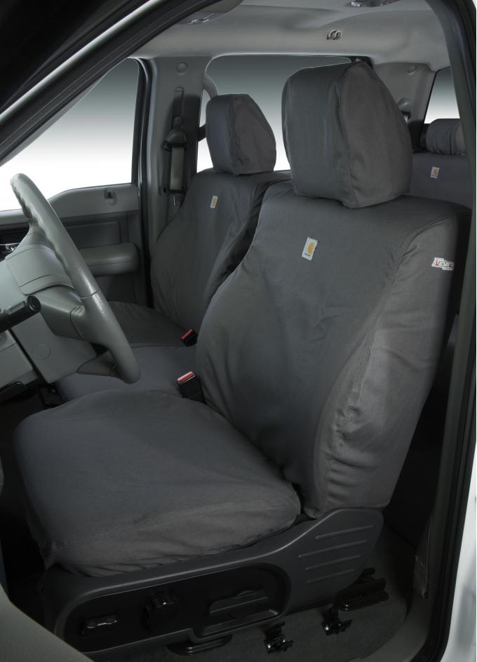 Covercraft Carhartt SeatSaver Custom Seat Cover, Gravel SSC2398CAGY