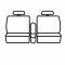 Covercraft Precision Fit Carhartt Front Row Seat Covers GTD1348ABCAGY