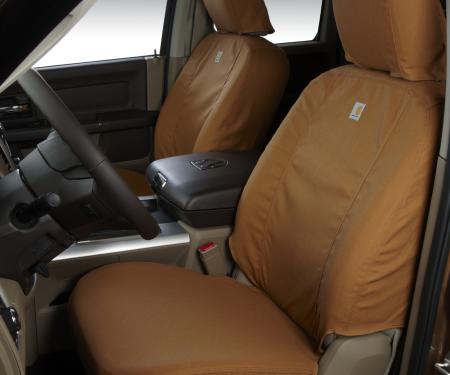 Covercraft Carhartt SeatSaver Custom Seat Cover, Brown SSC3457CABN