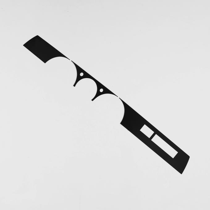 Detroit Muscle Technologies Mopar A Body 70-71 Dart Demon Duster Rallye Dash Overlay - MATTE BLACK AXX7071OL40-MATTE BLACK