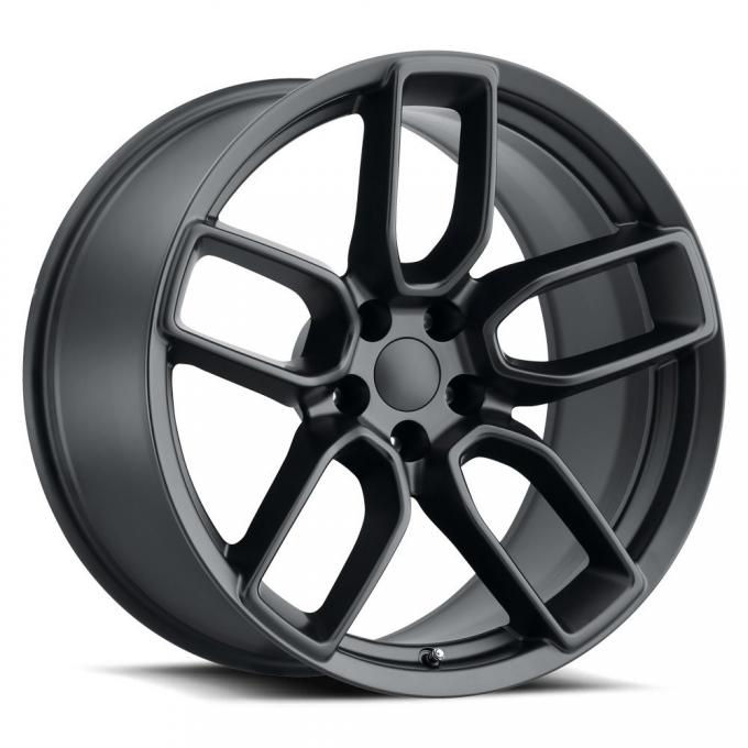 Factory Reproductions Hellcat Wheels 20X9.5 5X115 +15 HB 71.5 Hellcat Widebody Satin Black With Cap FR Series 74 74095151503