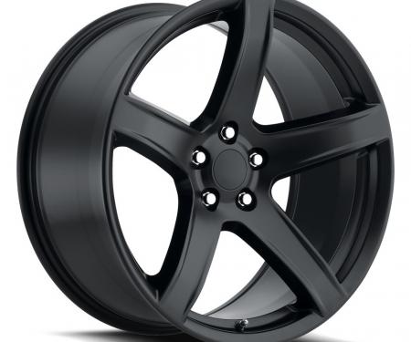 Factory Reproductions Hellcat Wheels 20X11 5X115 +22 HB 71.5 Hellcat HC2 Satin Black With Cap FR Series 77 77011221503