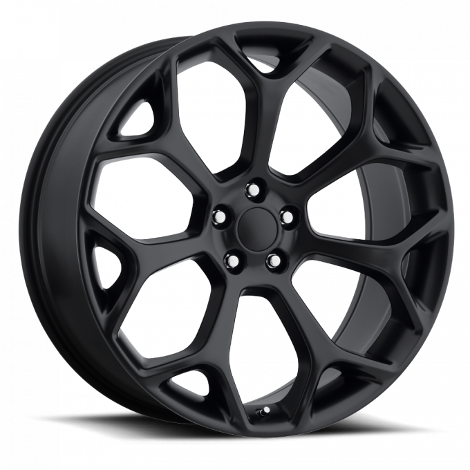 Factory Reproductions Chrysler 300 Wheels 20X9 5X115 +18 HB 71.5 2016 300C Satin Black With Cap FR Series 71 71090181503