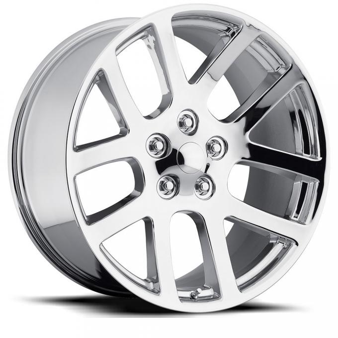 Factory Reproductions Ram 1500 Wheels 24X10 5X5.5 +25.4 HB 77.8 Dodge Ram SRT10 Chrome With Cap FR Series 60 60410255501