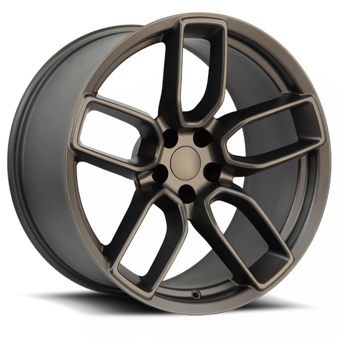Factory Reproductions Hellcat Wheels 20X10.5 5X115 -9 HB 71.5 Hellcat Widebody Bronze With Cap FR Series 74 74015091517