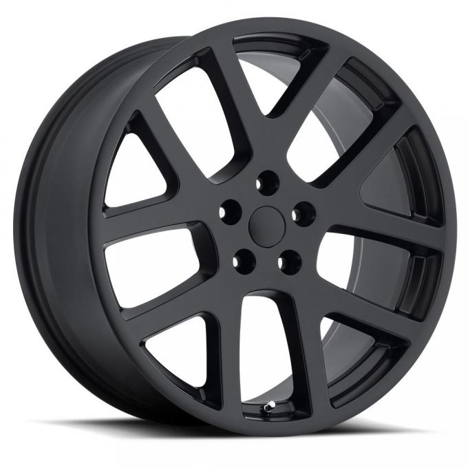 Factory Reproductions Dodge Viper Wheels 20X9 5X115 +18 HB 71.5 Lx Viper Satin Black With Cap FR Series 64 64090181503