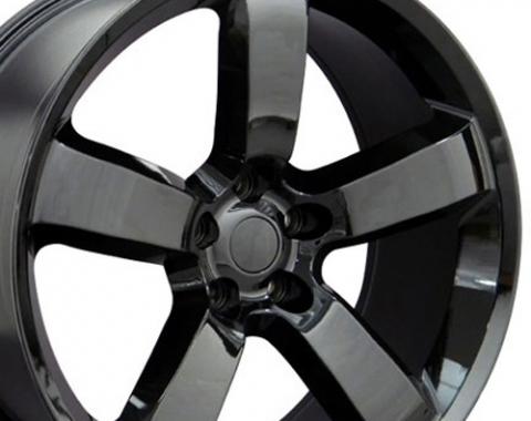 20" Fits Dodge - Charger SRT Wheel - Black 20x9