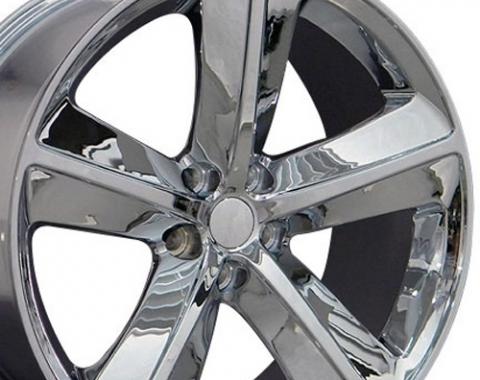 20" Fits Dodge - Challenger SRT Wheel - Chrome 20x9