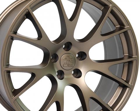 20" Fits Dodge Hellcat Wheel Replica - Bronze 20x9