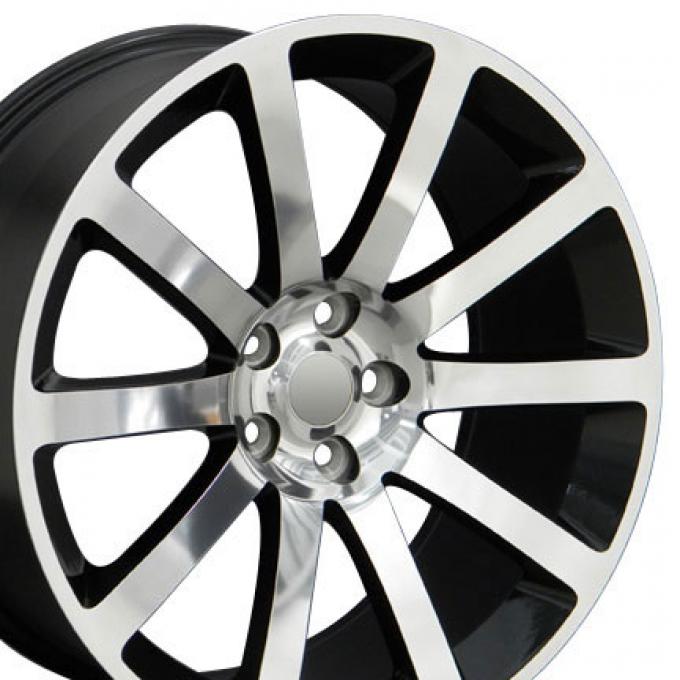 20" Fits Chrysler - 300 SRT Wheel - Black 20x9