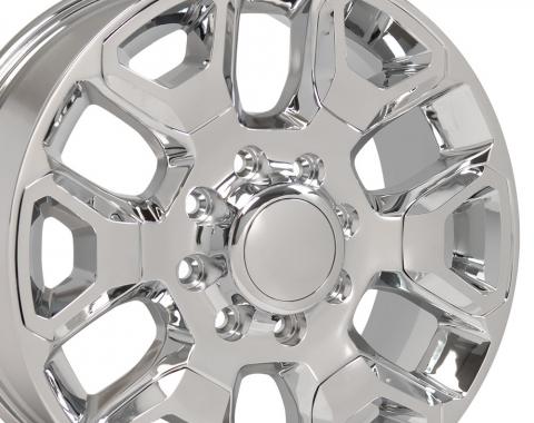 Chrome Replica Wheel with Chrome Inserts fits Ram 2500-3500 - 20x8