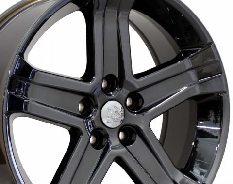 22" Fits Dodge - 1500 Wheel - PVD Black Chrome 22x9