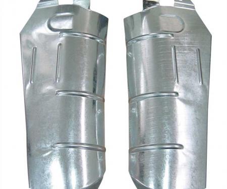 AMD Exhaust Heat Shields, Pair, 70-74 Dodge Plymouth E-Body 885-1570-S