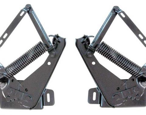 AMD Hood Hinges, Pair, 66-70 Dodge Plymouth B-Body 310-1468-P