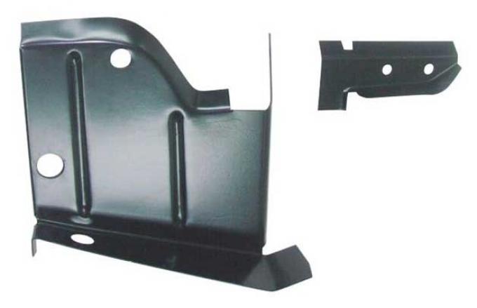 AMD Rocker to Frame Lower Splash Shield, LH, 68-70 Dodge Plymouth B-Body 437-1468-L