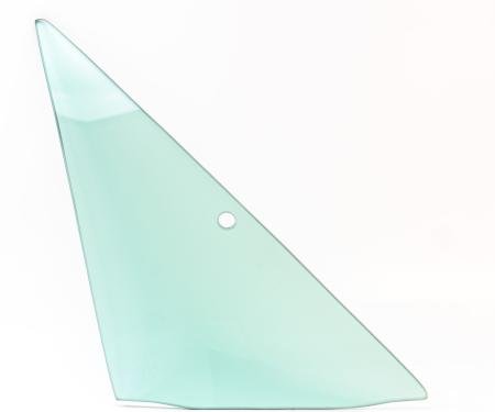 AMD Vent Glass, Green Tint, RH, 66-67 Dodge Plymouth B-Body 2DR Hardtop, Convertible, 2/4DR Sedan & Wagon 560-1466-TR