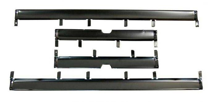 AMD Floor Wiring Cover Set, 67-69 Barracuda; 67-71 Valiant; 70-76 Duster Demon Dart Sport 442-1267-S