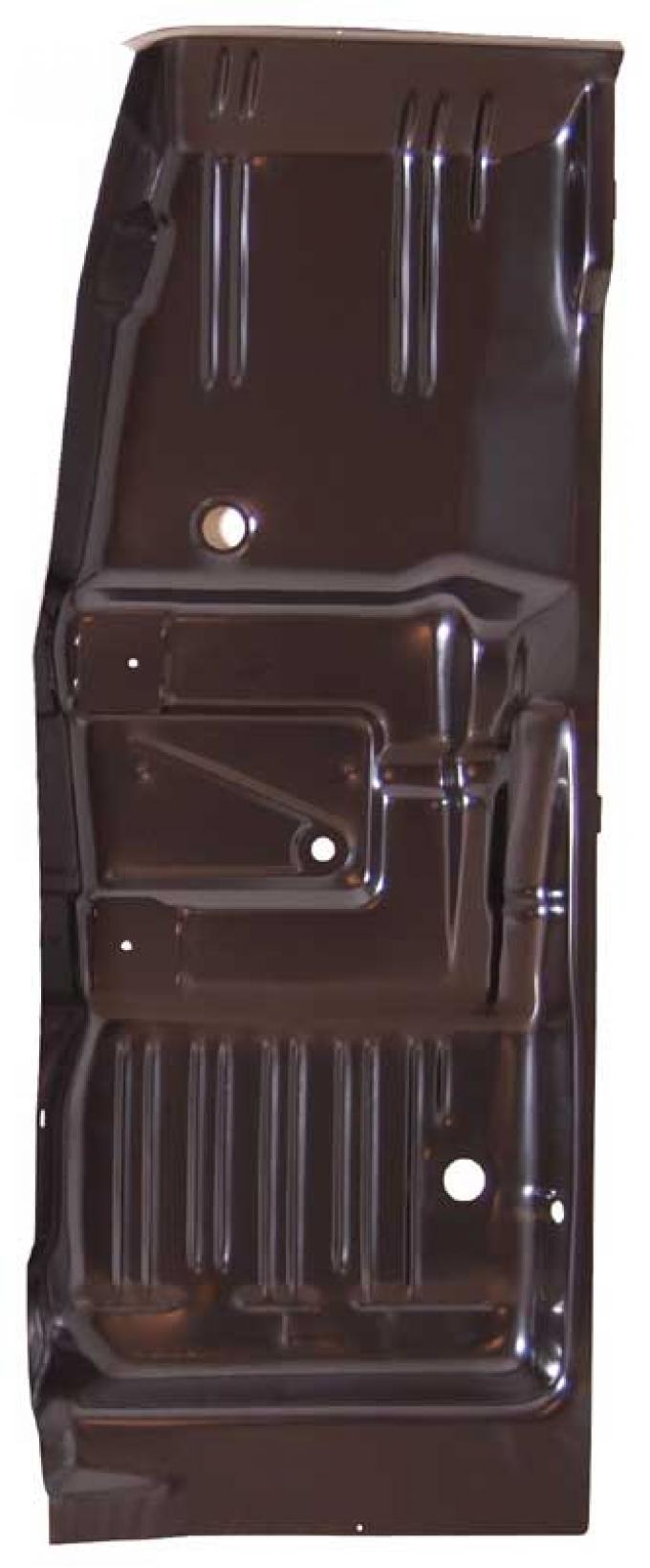 AMD Front Floor Pan Half, RH, 71-72 Demon; 73-74 Dart Sport; 67-69 Barracuda; 70-74 Duster; 67-71 Valiant 405-1267-R