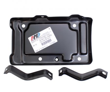 AMD Battery Tray w/ "S" Braces, 66-69 Dodge Plymouth B-Body 340-1466