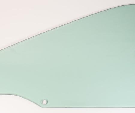 AMD Quarter Glass, Green Tint, RH, 68-70 Dodge Plymouth B-Body 2-Door Hardtop 795-1468-TR