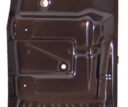 AMD Front Floor Pan Half, RH, 71-72 Demon; 73-74 Dart Sport; 67-69 Barracuda; 70-74 Duster; 67-71 Valiant 405-1267-R
