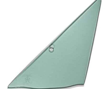 AMD Vent Glass, Green Tint, LH, 68-70 B-Body 560-1468-TL