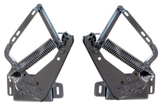 AMD Hood Hinges, Pair, 66-70 Dodge Plymouth B-Body 310-1468-P