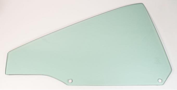 AMD Quarter Glass, Green Tint, RH, 68-70 Dodge Plymouth B-Body 2-Door Hardtop 795-1468-TR