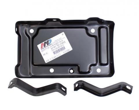 AMD Battery Tray w/ "S" Braces, 66-69 Dodge Plymouth B-Body 340-1466