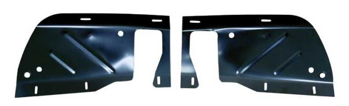 AMD Front Inner Fender Splash Shields, Pair, 68-69 Charger 353-2668-S