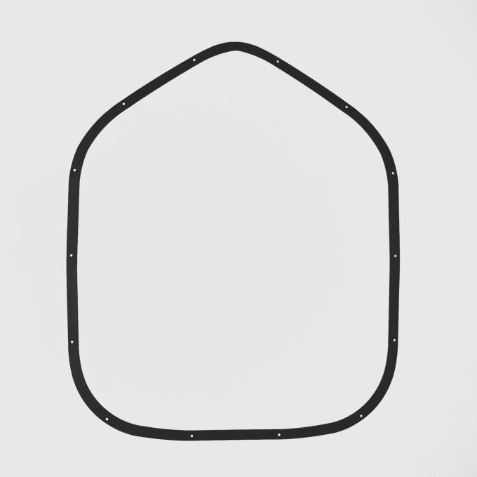 Detroit Muscle Technologies Mopar E Body 70-71 Barracuda Challenger Shaker Trim Ring Gasket EXX7071TR01