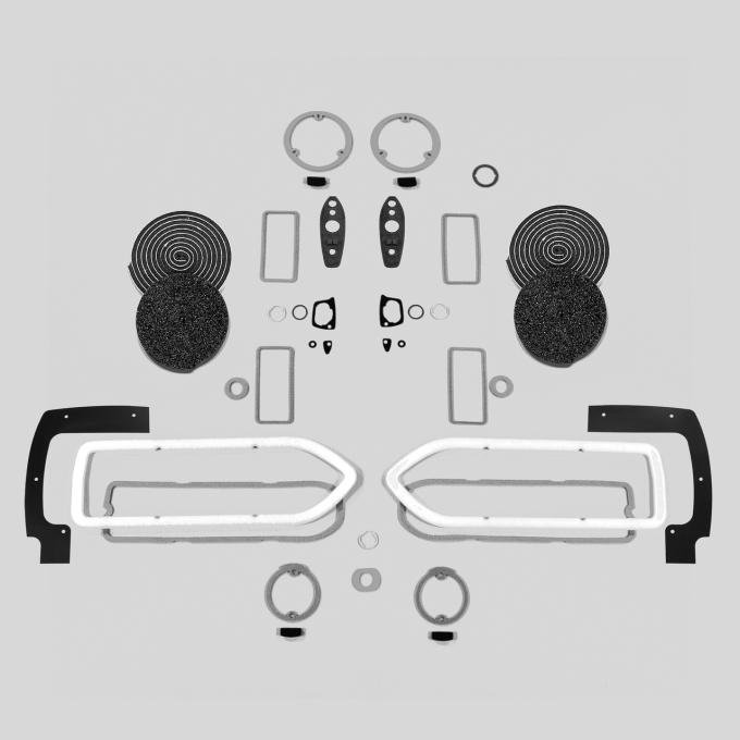 Detroit Muscle Technologies Mopar B Body 70 Belvedere Roadrunner GTX Paint Exterior Gasket Set BRR7070PK01