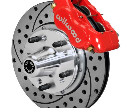 Wilwood Brakes Forged Dynalite Pro Series Front Brake Kit 140-15196-DR