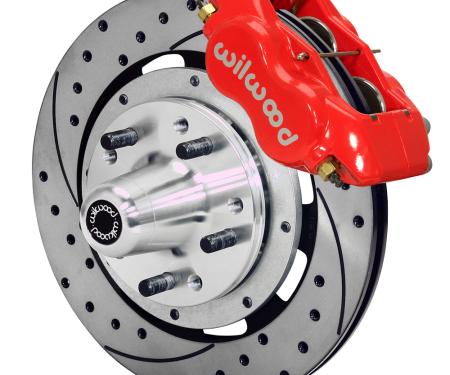 Wilwood Brakes Forged Dynalite Big Brake Front Brake Kit (Hub) 140-15197-DR