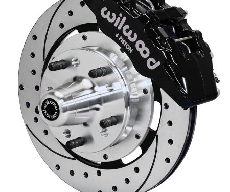Wilwood Brakes Forged Dynapro 6 Big Brake Front Brake Kit (Hub) 140-15198-D