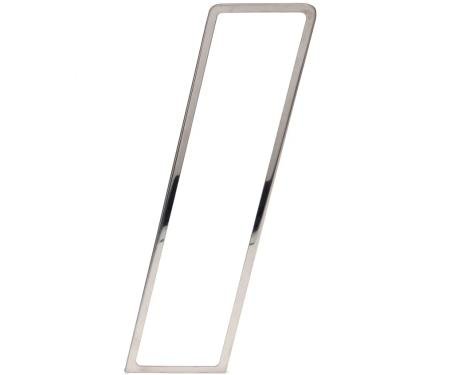 AMD Accelerator Pedal Bezel, Stainless, 66-70 Dodge Plymouth B-Body X409-1466-T