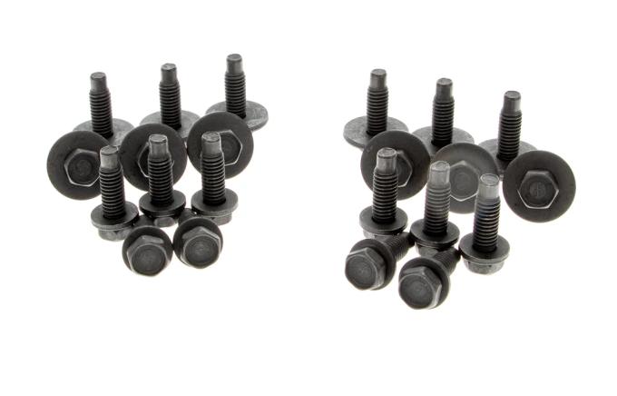 AMD Upper Door Hinge Bolt Kit, 66-74 Dodge Plymouth B-Body 67-76 A-Body X521-1066-S