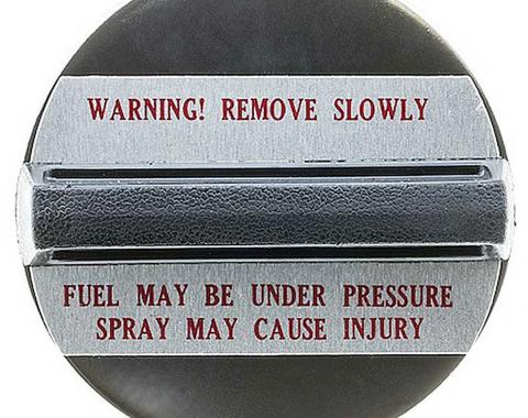 AMD Gas Cap, Chrome, Vented, 71-76 Dodge Plymouth A-Body; 73-78 Chevy GMC C/K Fleetside Pickup Truck Blazer Jimmy Suburban (with ECS or EEC) X888-1071-C
