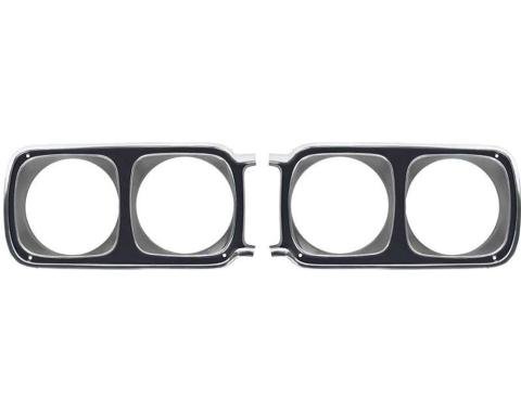 Goodmark Industries 1969 Plymouth Headlight Door Set GMK243206069P