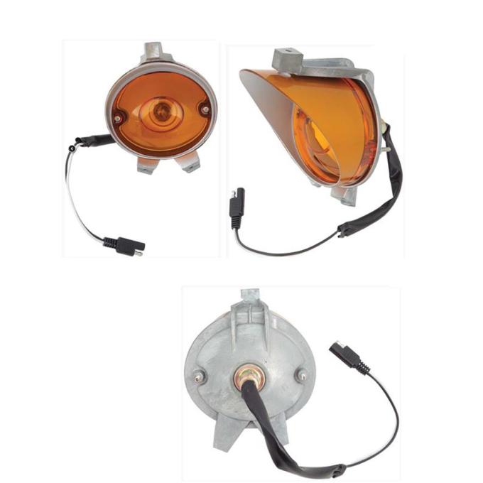 Goodmark Industries 1970-1971 Dodge Passenger Side Parking Light Assembly GMK212007170R