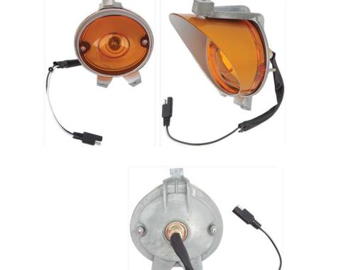 Goodmark Industries 1970-1971 Dodge Passenger Side Parking Light Assembly GMK212007170R