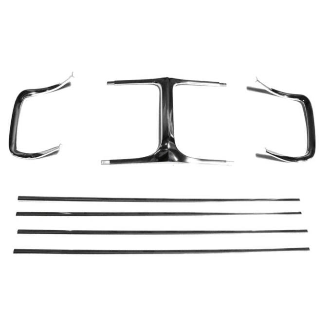 Goodmark Industries 1969 Dodge Charger Front Grille Molding Kit GMK216105569S