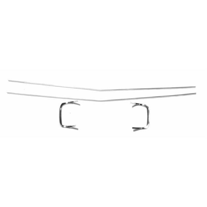 Goodmark Industries 1968 Dodge Charger Front Grille Molding Kit GMK216105568S