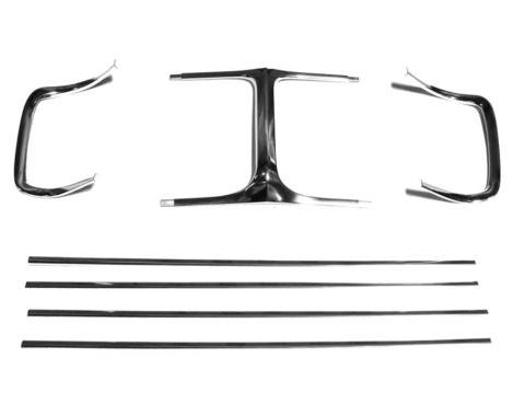 Goodmark Industries 1969 Dodge Charger Front Grille Molding Kit GMK216105569S