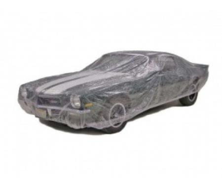 Car Cover, Disposable Clear, Medium, 5 Pack