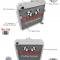 Champion Cooling 2 Row with 1" Tubes All Aluminum Radiator Made With Aircraft Grade Aluminum AE5354