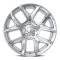 Factory Reproductions FR 76 &ndash; Ram Truck 1500 Replica Wheels 24x10 5x5.5 +25 HB 77.8 19 Ram 1500 Chrome with Cap 76410255501
