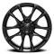 Factory Reproductions FR 551f - Durango SRT Replica Wheel 20x9 5x5 +34.7 HB 71.5 Durango SRT Satin Black with Cap 551090355003F