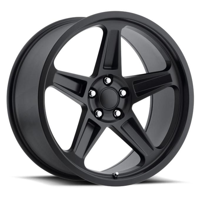 Factory Reproductions FR 73 &ndash; Dodge Demon Replica Wheels 20x9.5 5x115 +12 HB 71.5 2018 SRT Demon Satin Black with Cap 73095121503