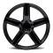 Factory Reproductions FR 77 &ndash; Dodge Hellcat HC2 Replica Wheels 24x10 5x5.5 +25.4 HB 77.8 Hellcat HC2 Gloss Black with Cap 77410255502